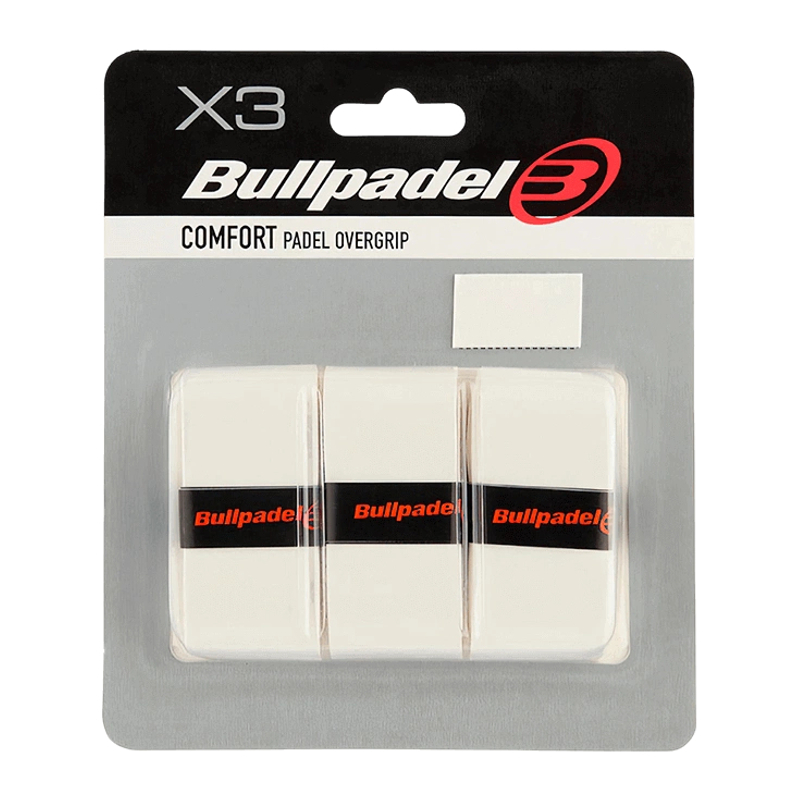 Овергрип для падел ракеток Bullpadel 3шт (White)