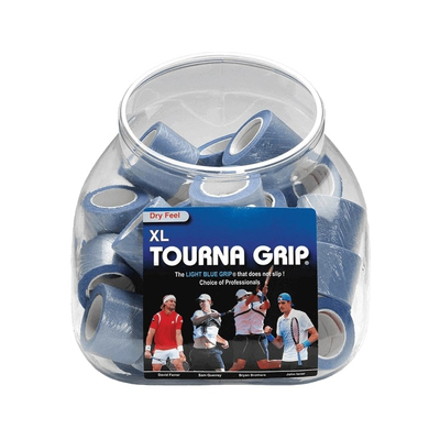 Намотка (овергрип) Tourna Grip синяя, 36 штук