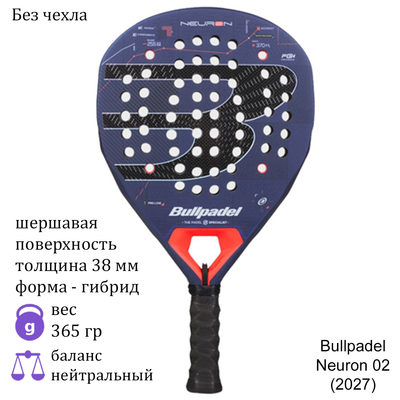 Ракетка для падела Bullpadel Neuron 02 (2027)