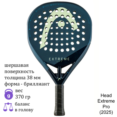 Ракетка для падела Head Extreme Pro (2025)