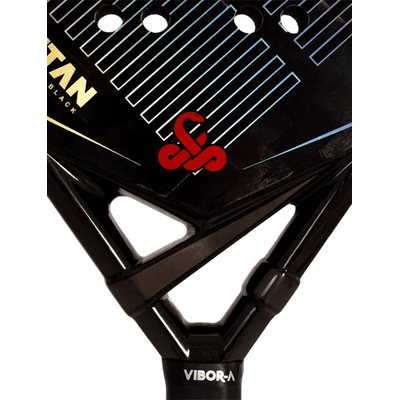 Ракетка для падела Vibor-A Titan 15K Black Twill 2026