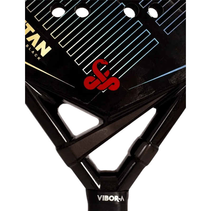 Ракетка для падела Vibor-A Titan 15K Black Twill 2026