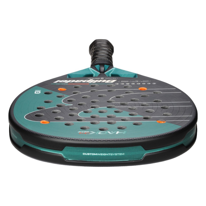 Ракетка для падела Bullpadel Hack 04 Hybrid Green/Black (2025)