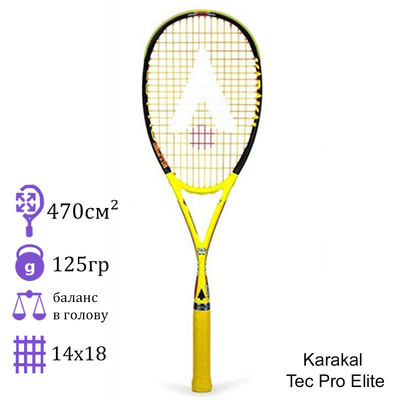 Ракетка для сквоша Karakal Tec Pro Elite