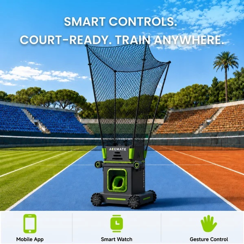 Робот для большого тенниса ACEMATE модель S10 Pro