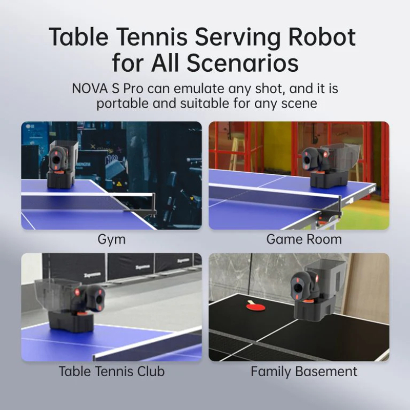 Робот для настольного тенниса Pongbot Nova S Pro