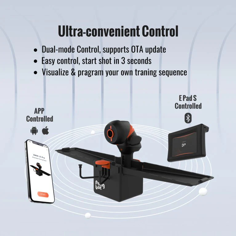 Робот для настольного тенниса Pongbot Omni S Pro