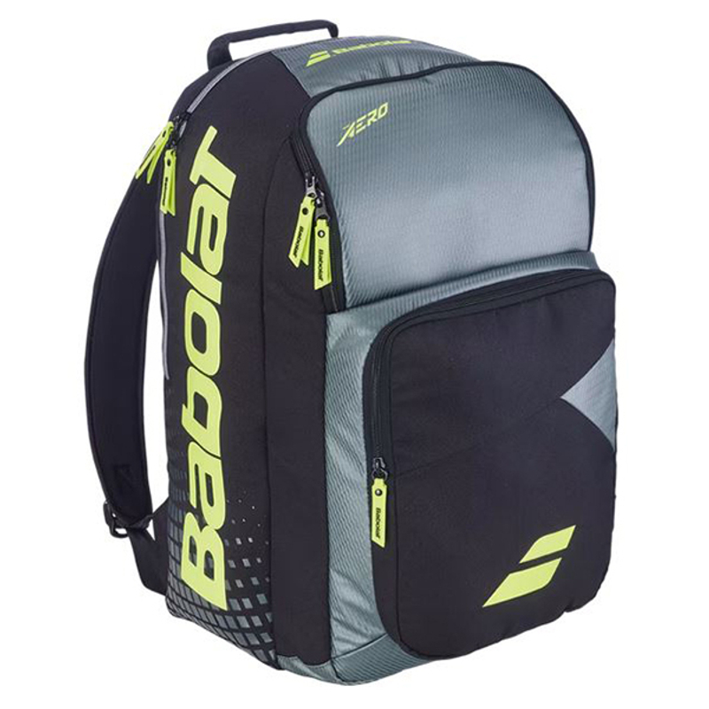 Рюкзак Babolat Pure Aero Metallic Grey/Black/Fluo Yellow