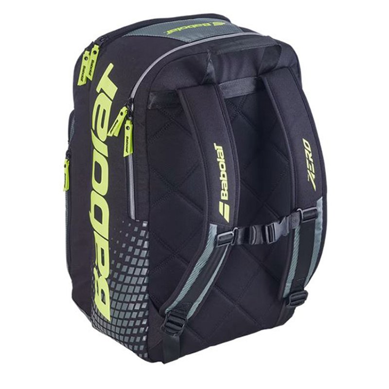 Рюкзак Babolat Pure Aero Metallic Grey/Black/Fluo Yellow