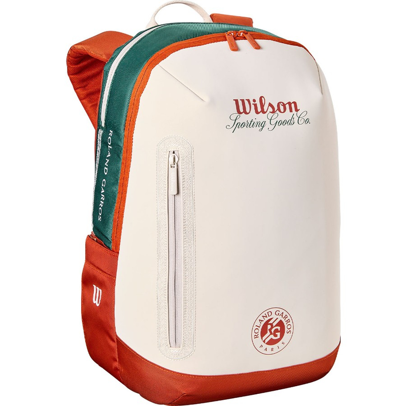 Рюкзак Wilson Roland Garros Cream/Clay/Green (2026)