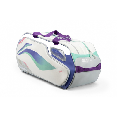 Сумка для бадминтона 6 ракеток Li-NING ABJU013-2 White/Purple
