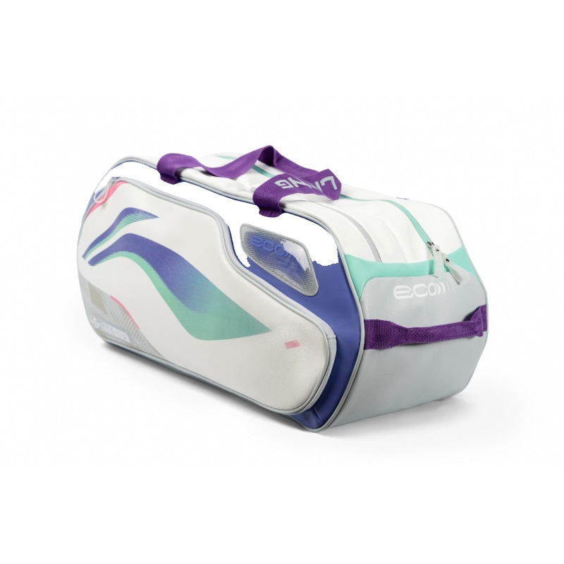 Сумка для бадминтона 6 ракеток Li-NING ABJU013-2 White/Purple