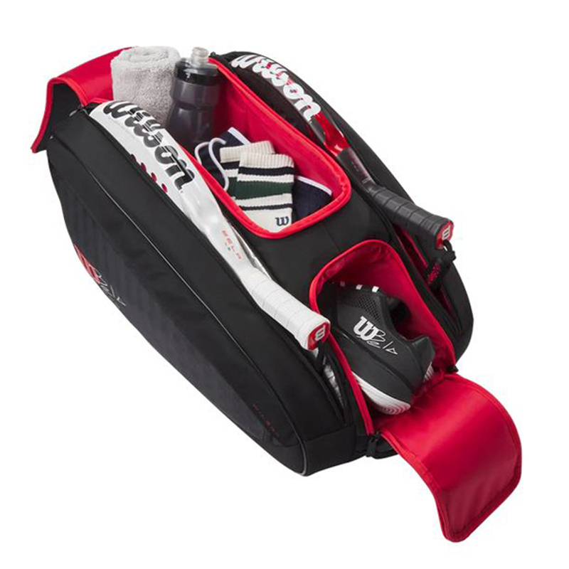 Сумка для падела Wilson Bela Super Tour Black/Red