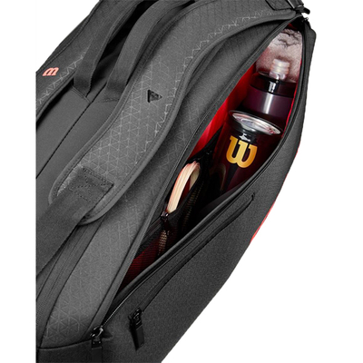 Сумка Wilson Clash V3 6PK Black/Infrared