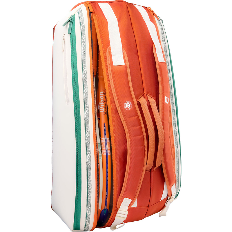 Сумка Wilson Super Tour RG 9PK Cream/Clay/Green (2026)