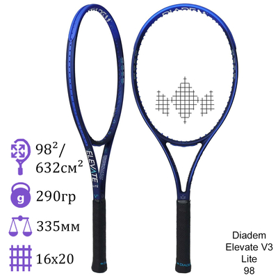 Теннисная ракетка Diadem Elevate V3 Lite 98