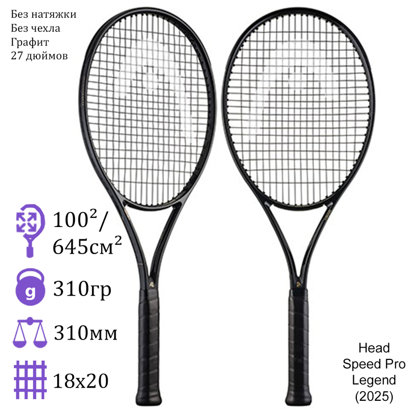 Теннисная ракетка Head Speed Pro Legend (2025)