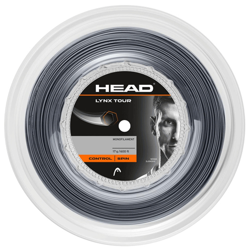 Теннисная струна Head Lynx Tour Grey 1,25 200 метров