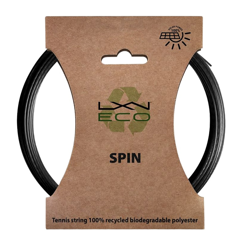 Теннисная струна Luxilon Eco Spin 1,25 Black 12 метров