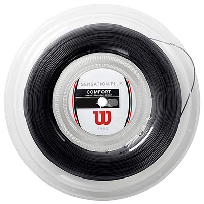 Теннисная струна Wilson Sensation Plus Black 1,34 200 метров