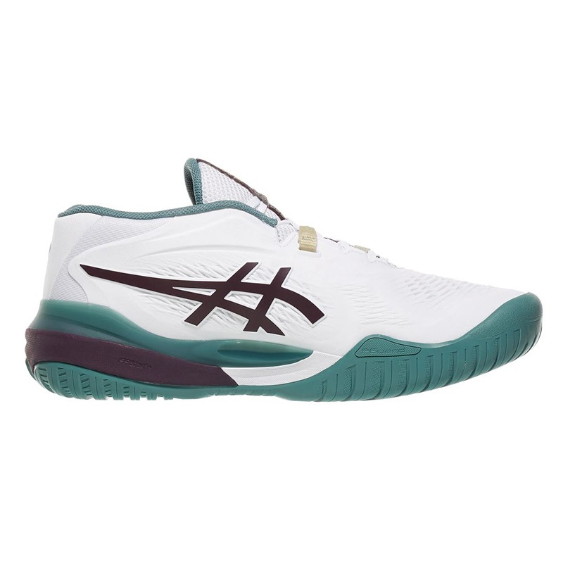 Теннисные кроссовки Asics Gel-Resolution X White/Dark Aubergine