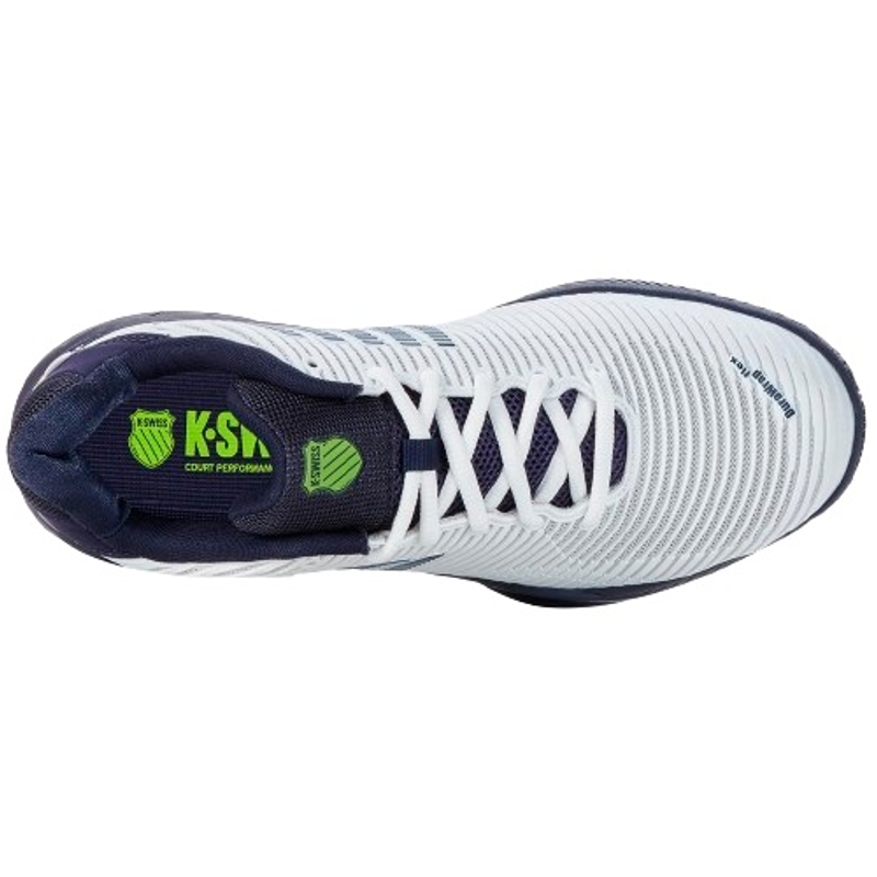 Теннисные кроссовки K-Swiss Hypercourt Express 2 White/Peacot/Silver