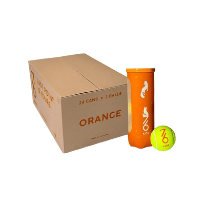 Теннисные мячи 7/6 Orange 3 X 24