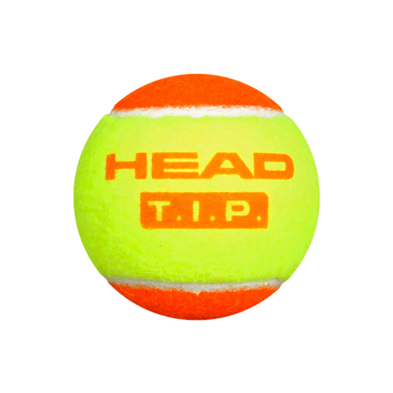Теннисные мячи HEAD TIP ORANGE (пакет 72 мяча) оранжевые детские