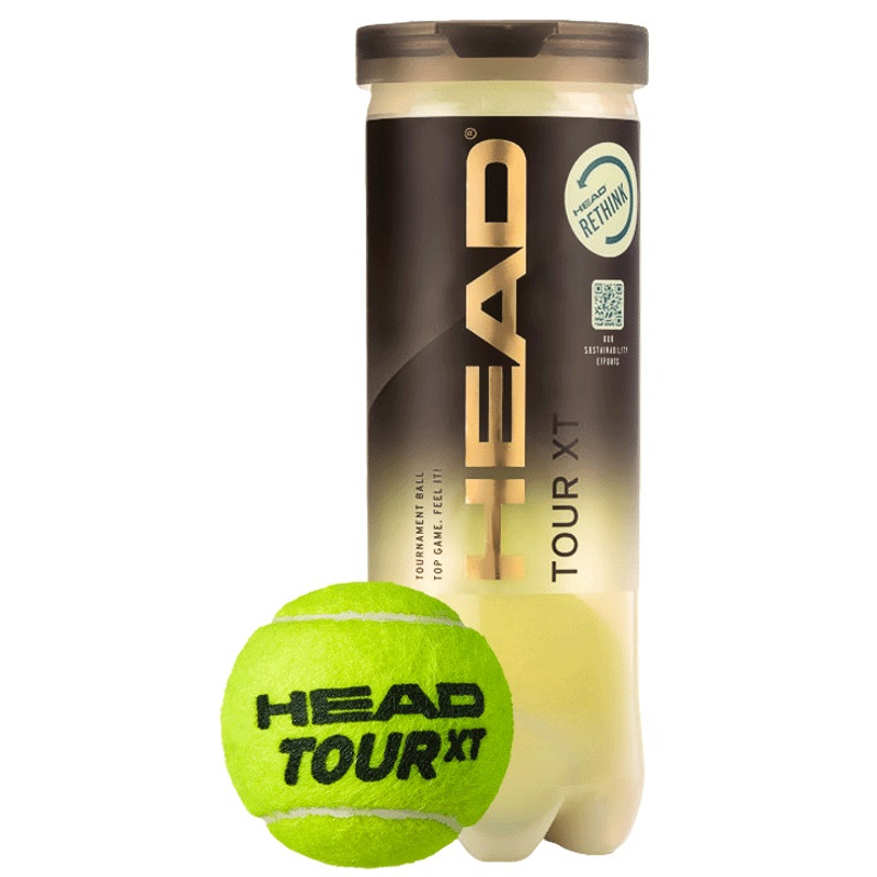 Теннисные мячи Head Tour XT коробка 72 мяча (24 банки по 3 мяча)