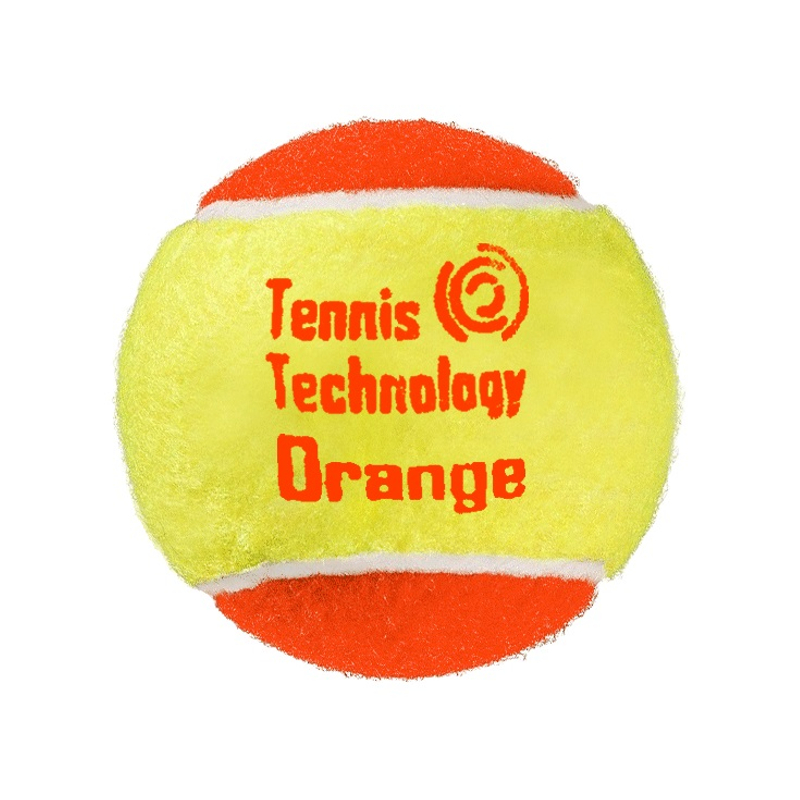 Теннисные мячи Tennis Technology Orange 12 мячей оранжевые