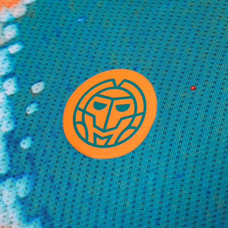 Футболка мужская Bidi Badu Melbourne Turquoise/Orange