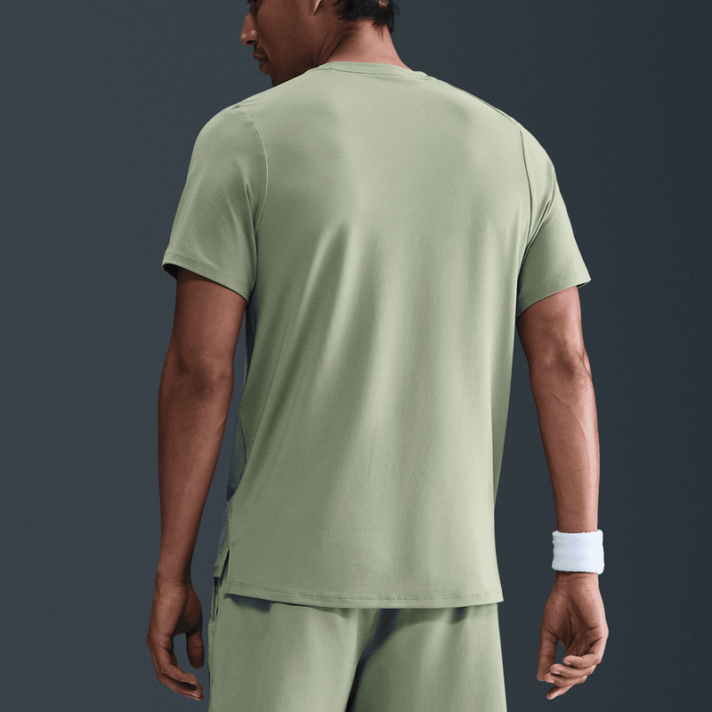 Футболка мужская Nike Court Advantage Top - Oil Green