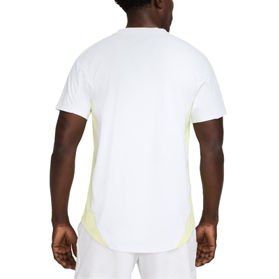 Футболка мужская Nike Court Slam T-Shirt - White/Luminous