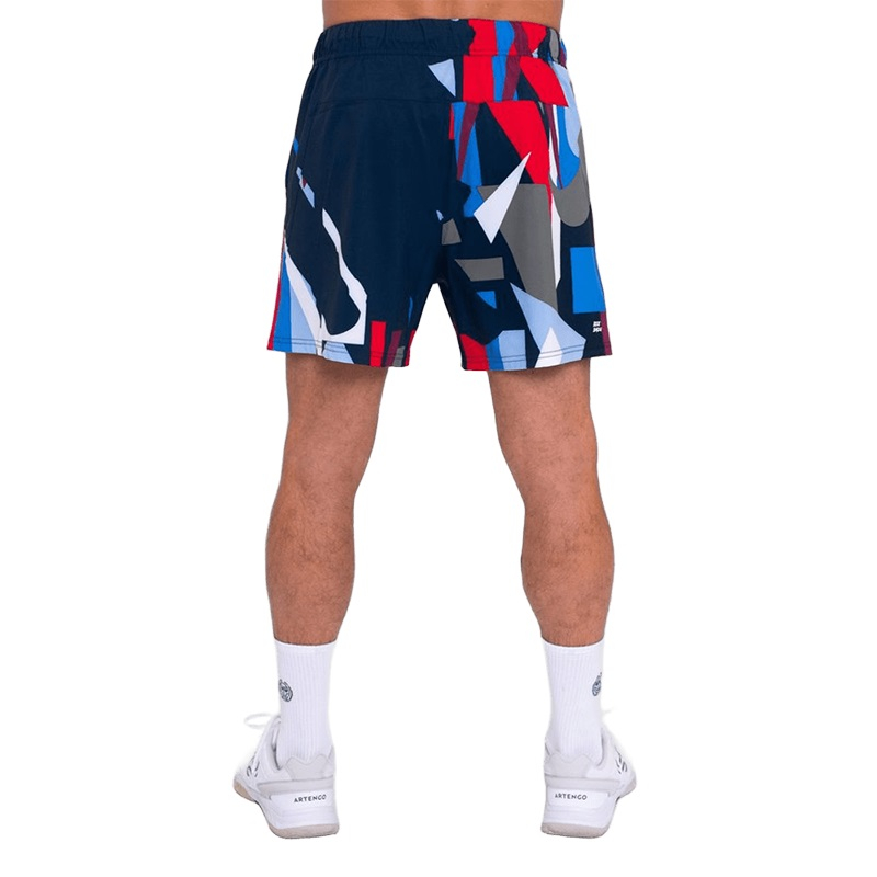 Шорты мужские Bidi Badu New York 7" Dark Blue/Red/Blue