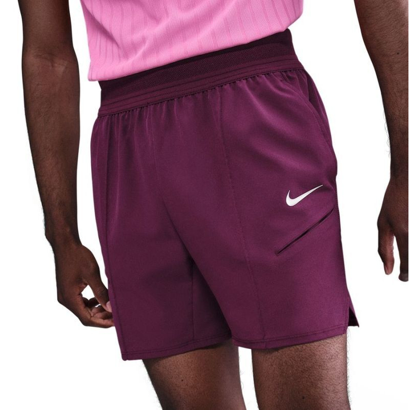Шорты мужские Nike Dri-Fit Slam Shorts 6" - Bordeaux