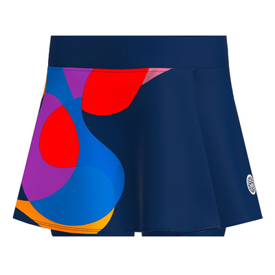Юбка женская Bidi Badu Twiggy Wavy Printed Dark Blue/Mix