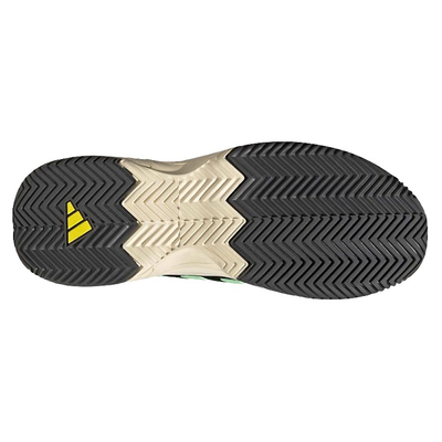 Кроссовки мужские Adidas Gamecourt 2 (Черный/Зеленый)