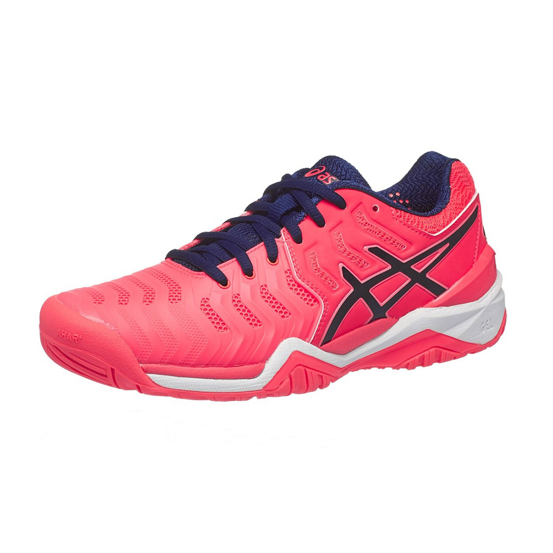 Теннисные кроссовки Asics Gel Resolution 7 Clay Pink/Blue/White Women's Shoes