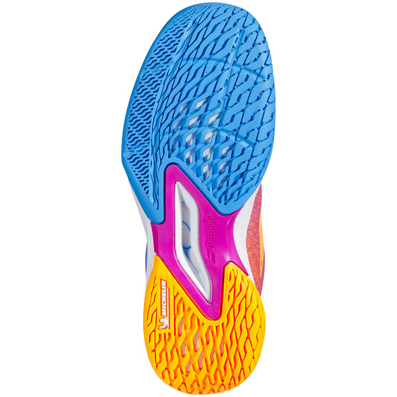 Детские теннисные кроссовки Babolat Jet Mach 3 All Court Neon Pink