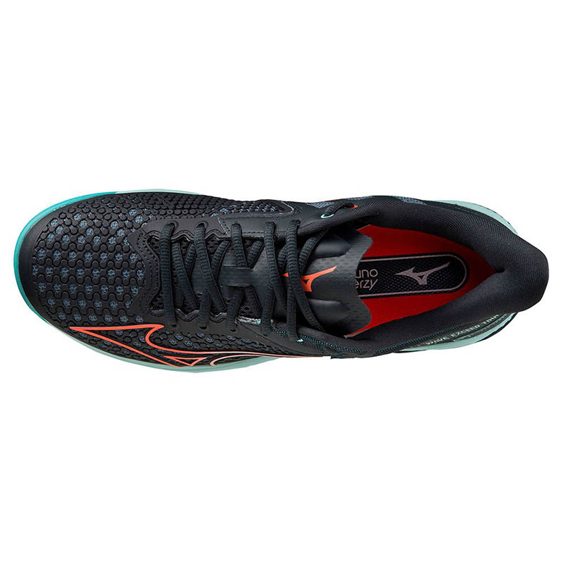 Теннисные кроссовки Mizuno Wave Exceed Tour 5 AC Collegiate Blue/Soleil/Tanager Turquoise