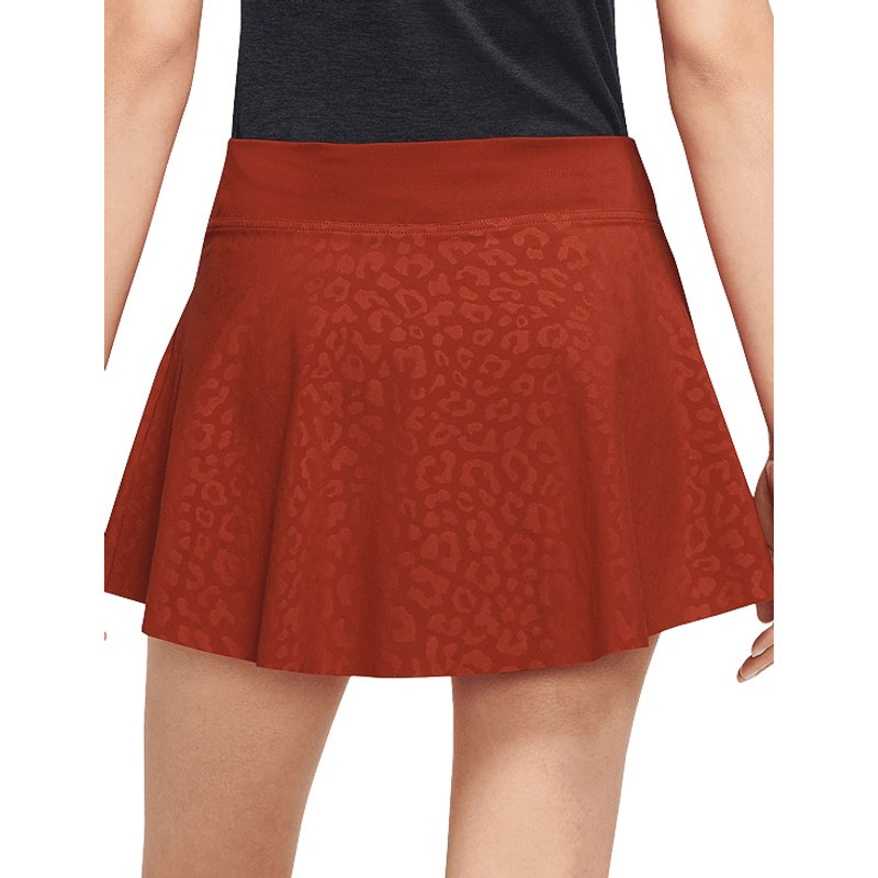 Юбка Nike Dri-Fit Printed Club Skirt W (Коралловый)
