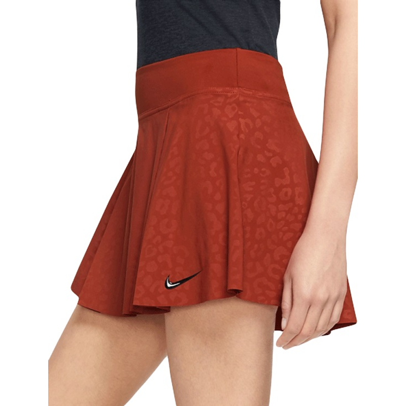 Юбка Nike Dri-Fit Printed Club Skirt W (Коралловый)