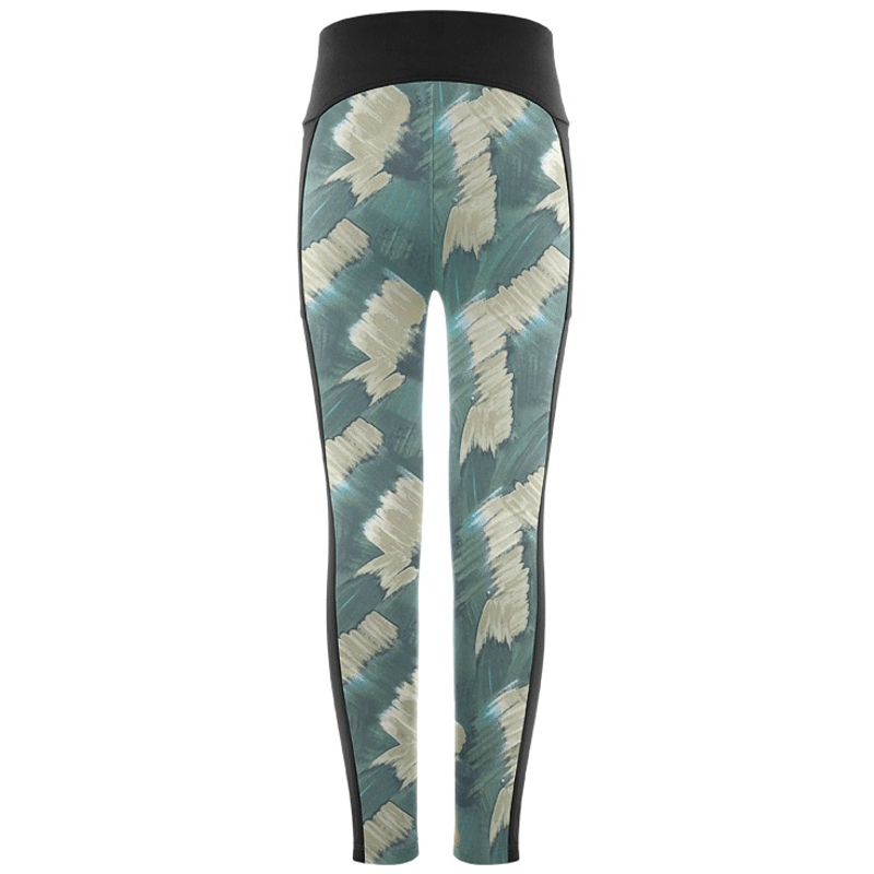 Брюки Poivre Blanc Paint-Art Leggins G (Черный/Зеленый)