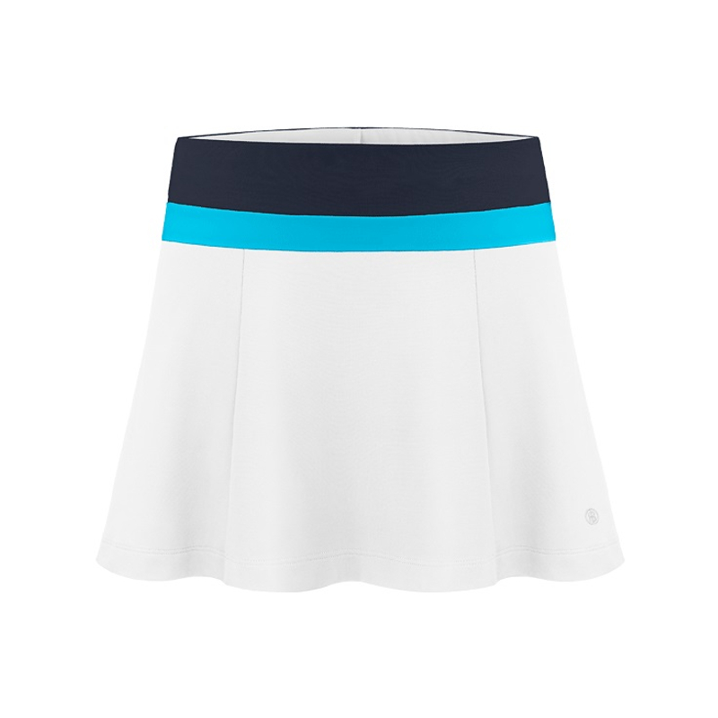 Юбка Poivre Blanc Skort W (Белый/Голубой)