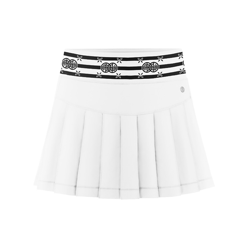 Юбка Poivre Blanc Stripes Skort W (Белый)