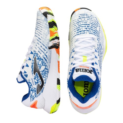 Теннисные кроссовки Joma T.Point Men 2202 Clay White/Royal Blue/Yellow