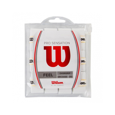 Намотка (Овергрип) Wilson Pro Sensation Feel 12pcs WHITE