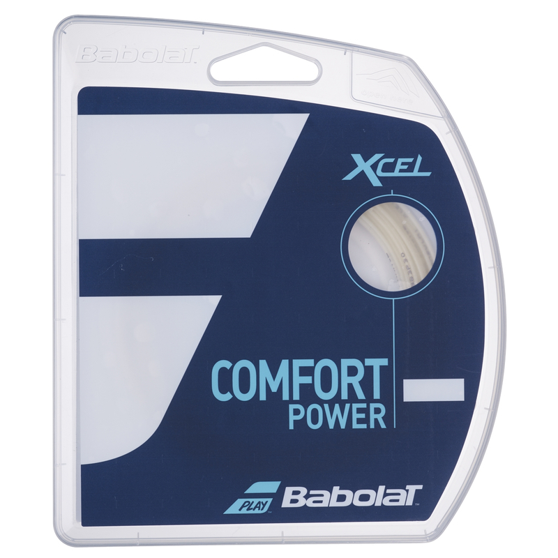 Теннисная струна Babolat XCEL 1,30 натуральный цвет 12 метров